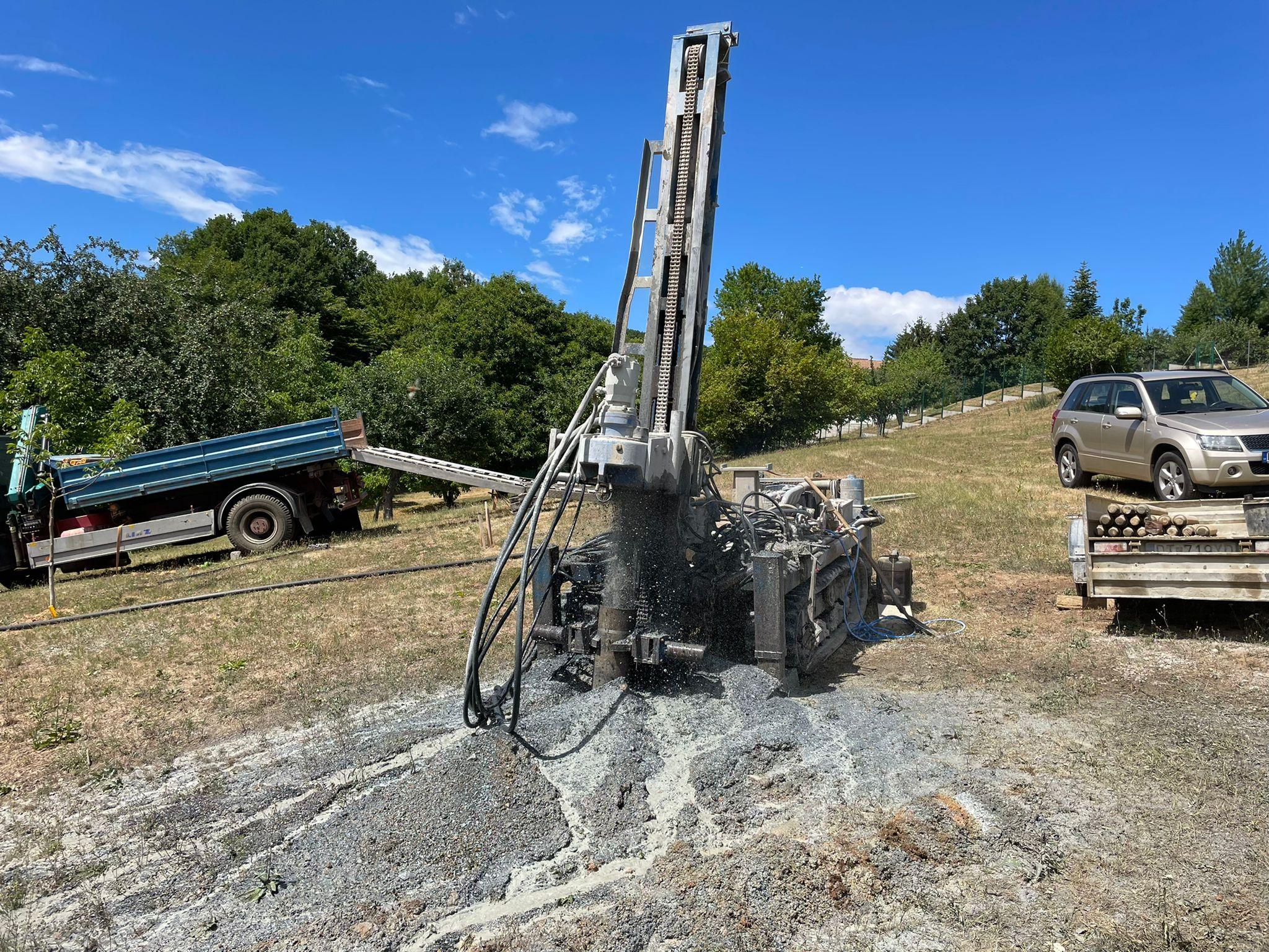 Vŕtanie studní - realizácia